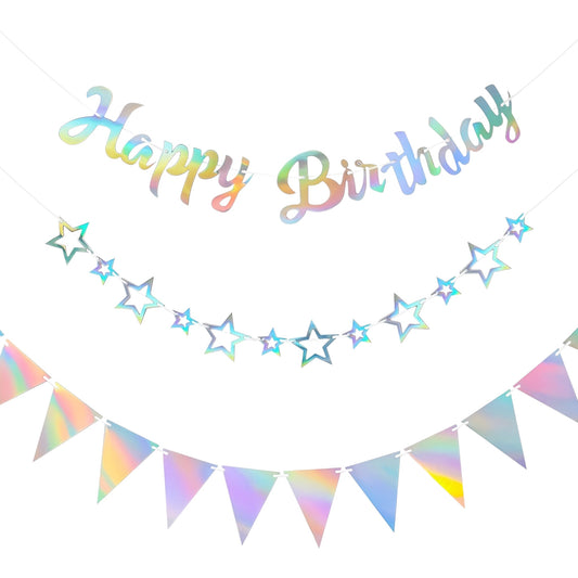 Kpop Holographic Banner