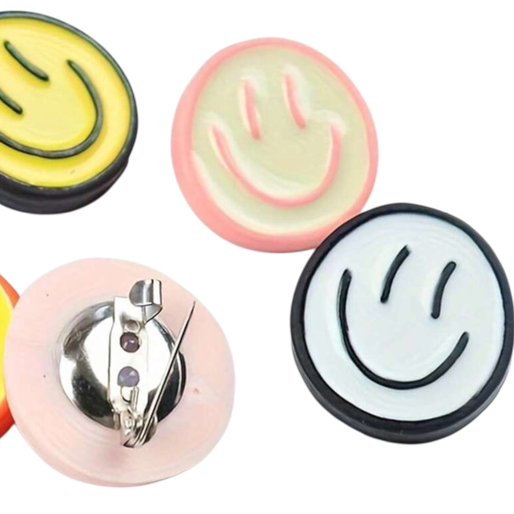 Kpop 16Pcs Happy face Pins