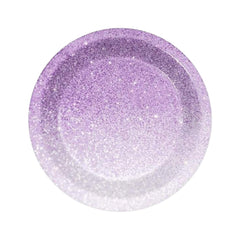 Kpop 10Pcs Purple Plates 9inch