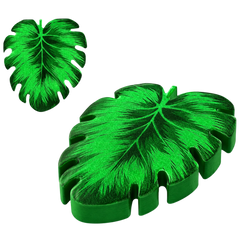 Pool Party 20PCs Hawaiian Green Leaf Napkins