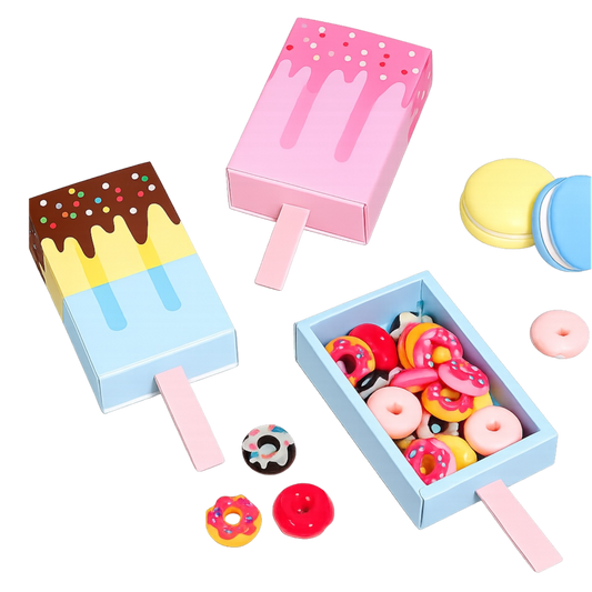 Pool Party 8PCs Ice Cream Favor Boxes