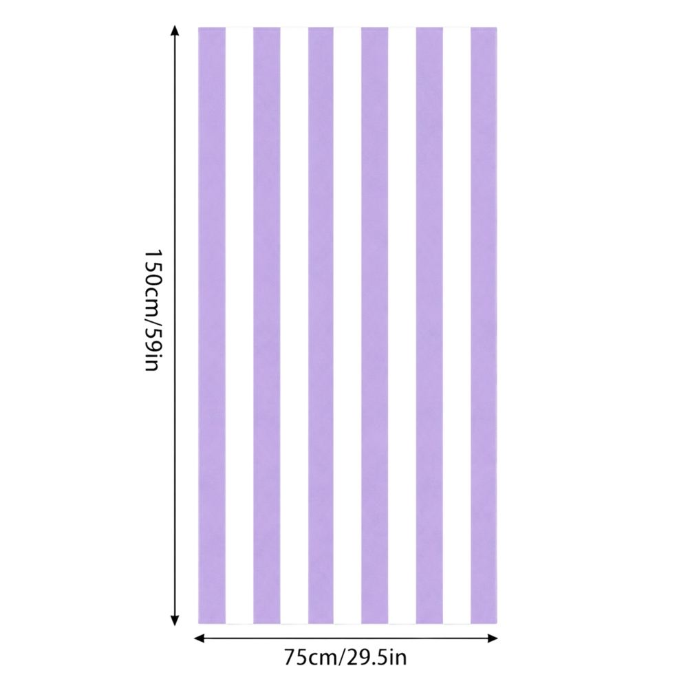 Pool Party Striped Towel