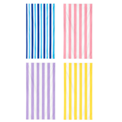 Pool Party Striped Towel