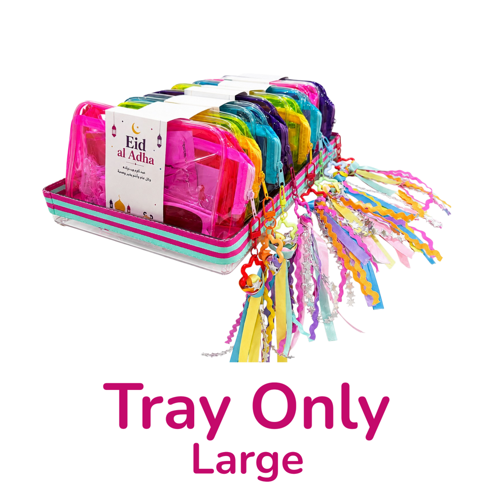 Eid Al-Adha Tray for Giveaways (Pink-Blue)