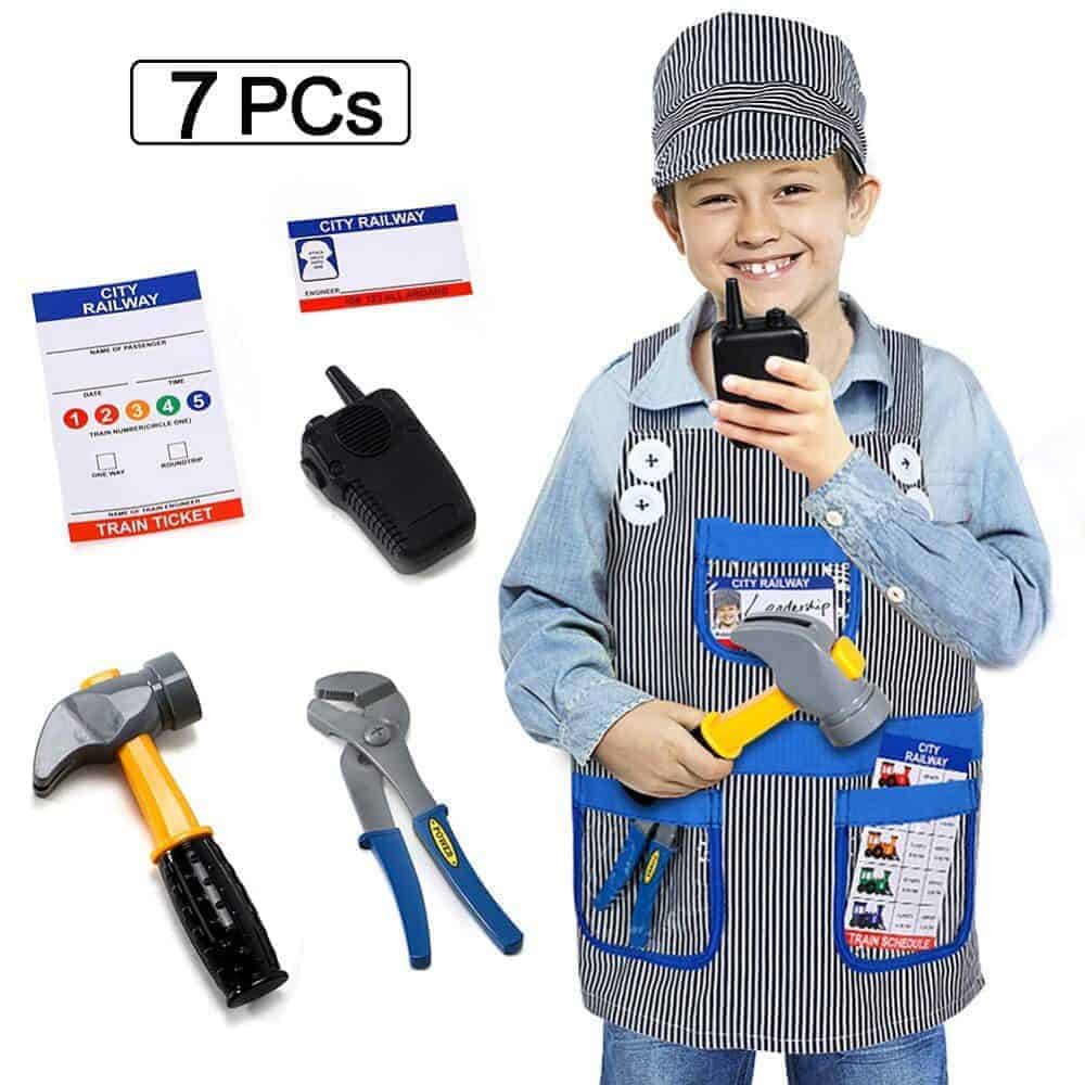 Halloween - Train Engineer Costume (Ages 3-6)