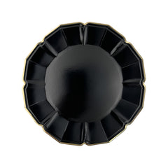 Halloween black plates 10 in, 10 pcs