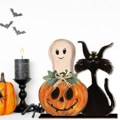 Halloween - Wooden Decorations (2pcs)