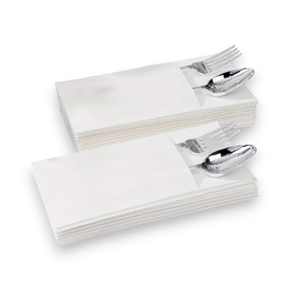 Halloween - White Napkins (25pcs)