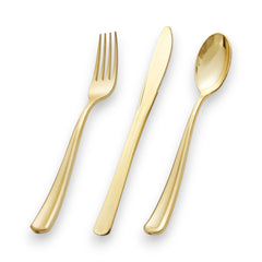 الهالوين - أدوات مائدة ذهبية (10 مجموعات)