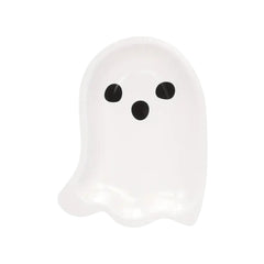 الهالوين - أطباق على شكل شبح (10 قطع)