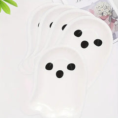 الهالوين - أطباق على شكل شبح (10 قطع)