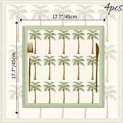 Ramadan 4Pcs Cloth Napkin