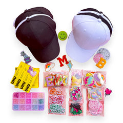 Kpop - 8 Sets DIY Cap Decorating Kit