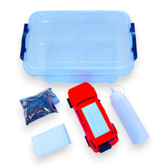 سيارات السباق - مجموعة أنشطة غسيل السيارات بنفسك