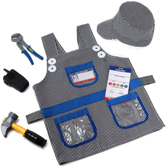 Halloween - Train Engineer Costume (Ages 3-6)