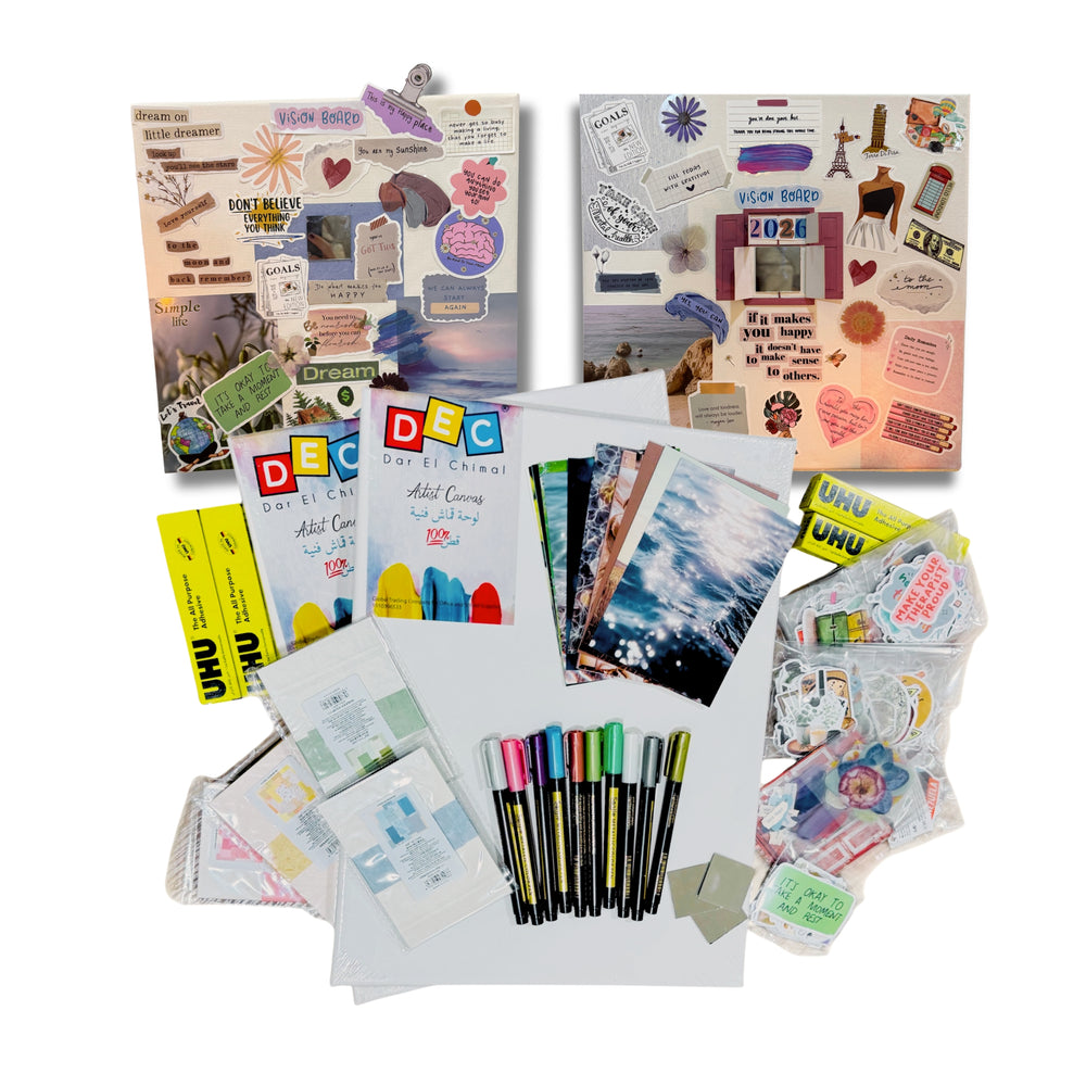 New Year - 4 Sets DIY Vision Board Kit