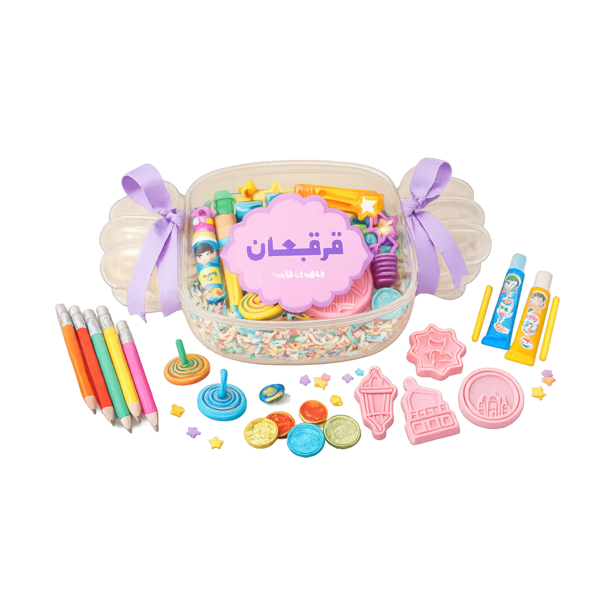 Ramadan 4Pcs Candy Shaped Giveaways - Tawze'at Garge'an