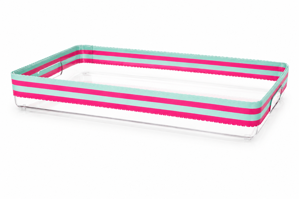 Eid Al-Adha Tray for Giveaways (Pink-Blue)