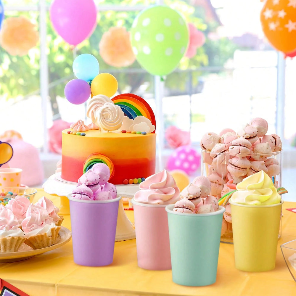 Colorful Cups Set 6PCs