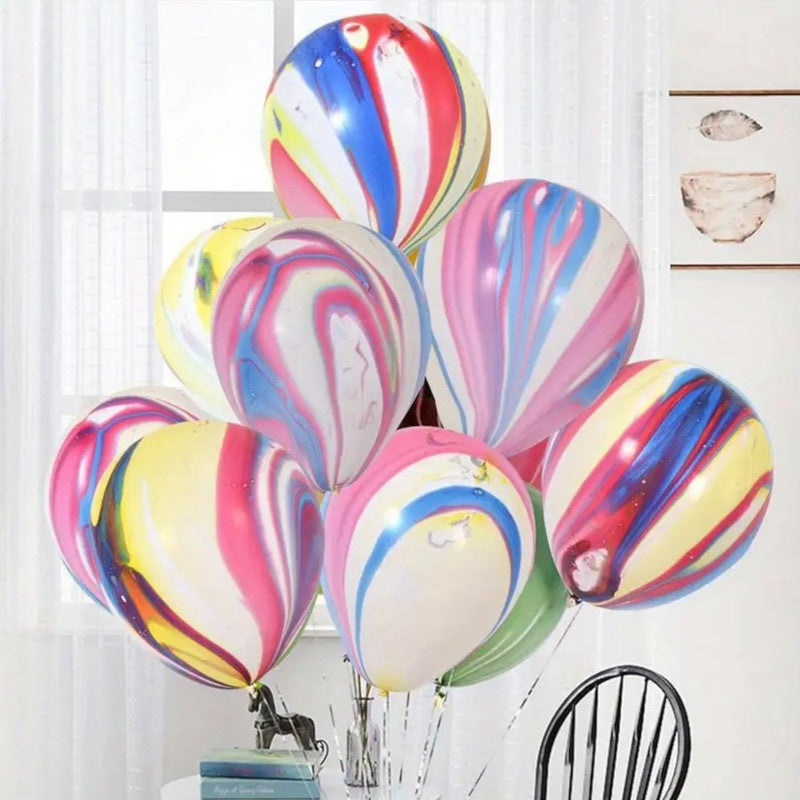 Art Party - Marble Balloons (10pcs)