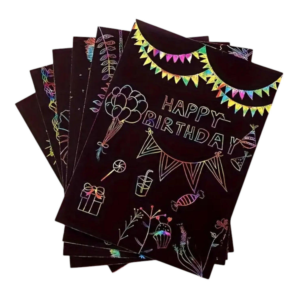 Art Party - Magic Scratch Paper (8sets)