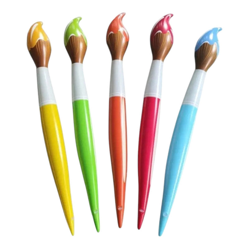 Art Party - Big Shaped Brush Balloons (4pcs)