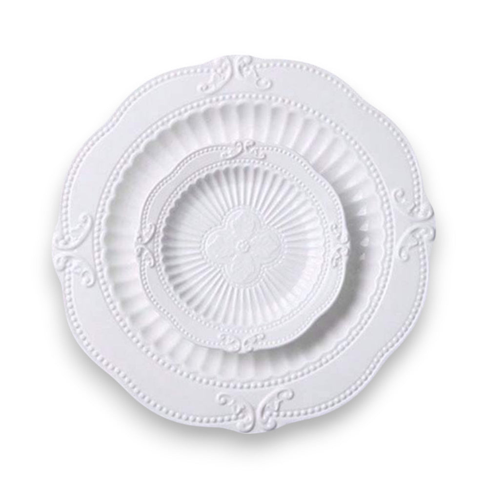 Bridgerton classic plates, 8 sets