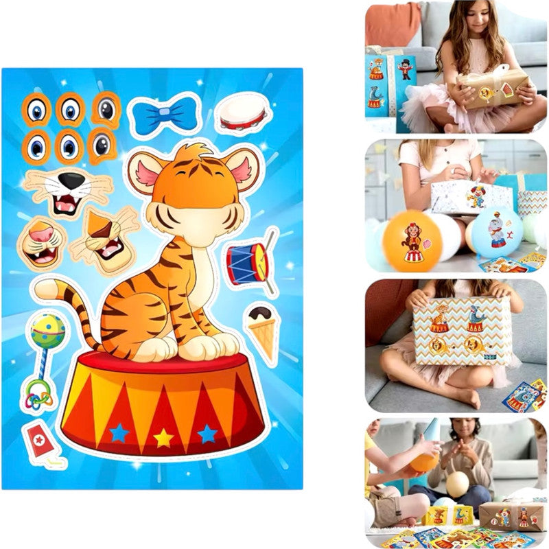 Carnival - stickers (16 sheets)