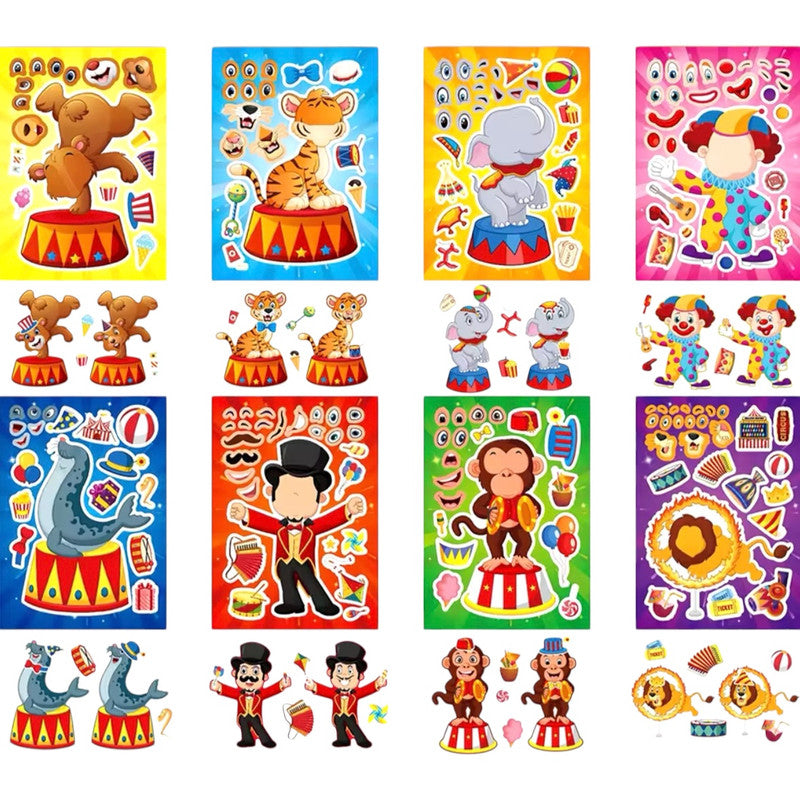 Carnival - stickers (16 sheets)