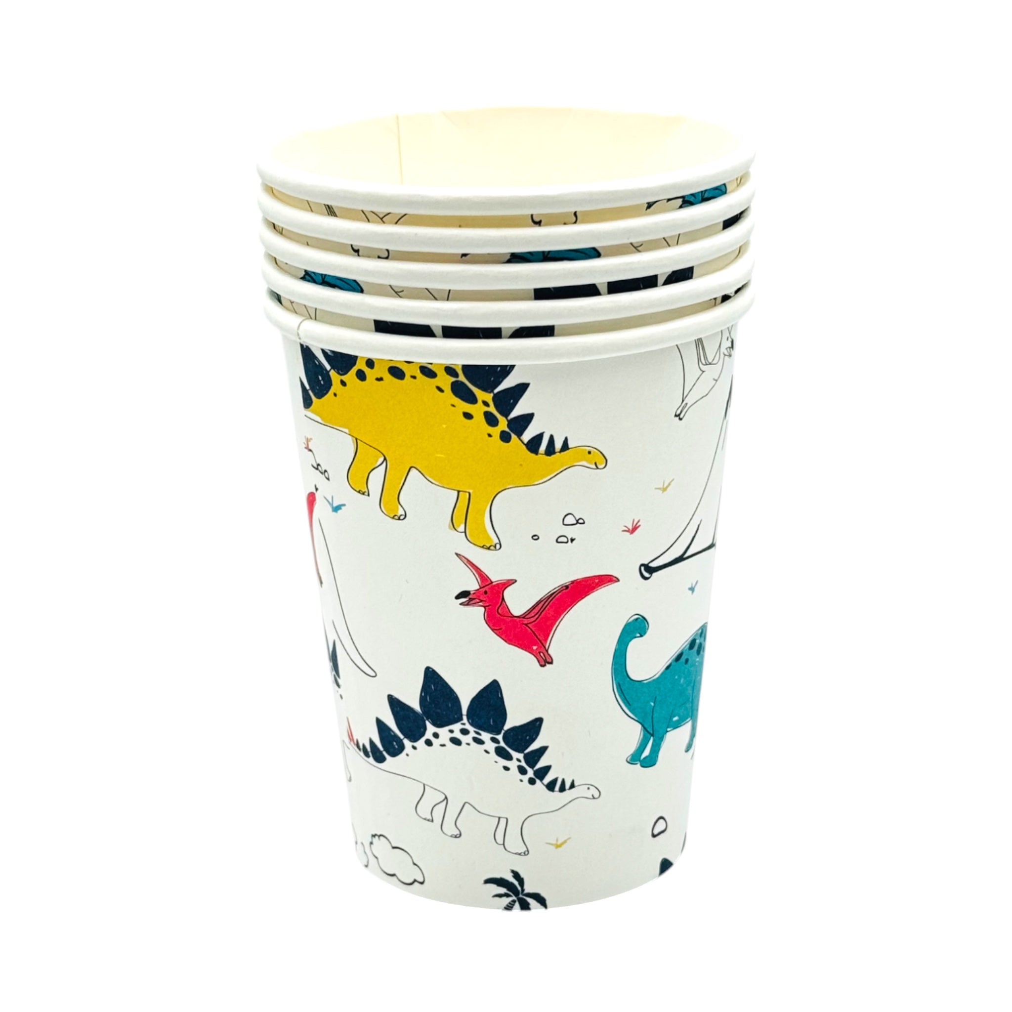 Dinosaur cups 266 ml, 2 packs of 8