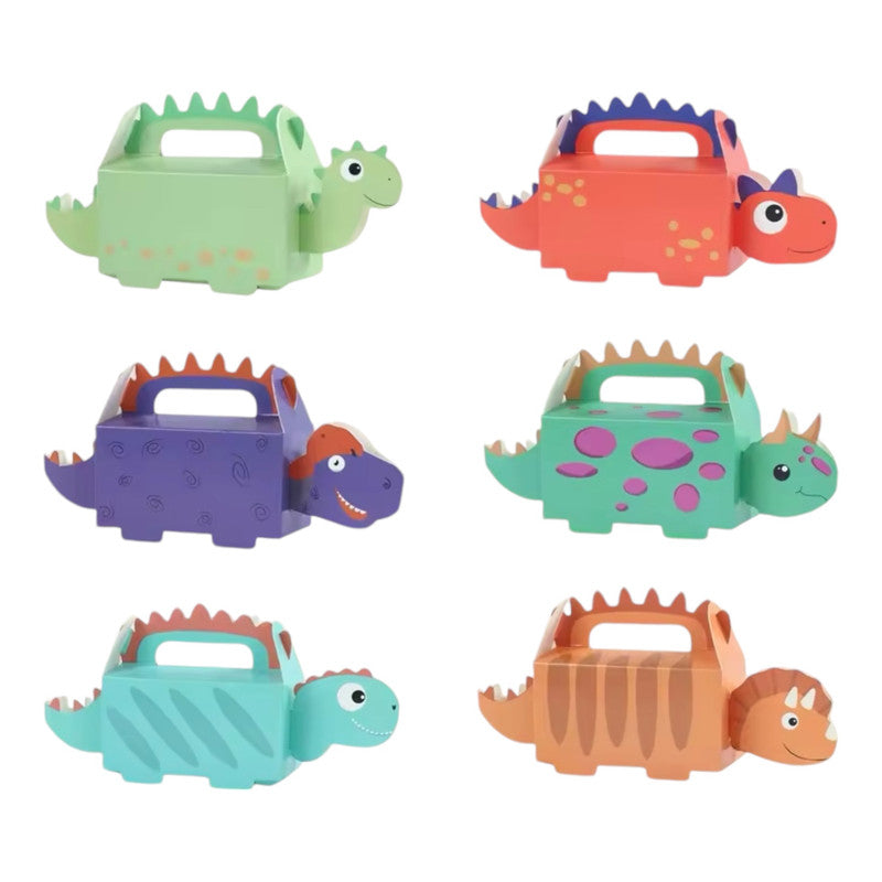 Dinosaur birthday gift boxes, 8 pcs