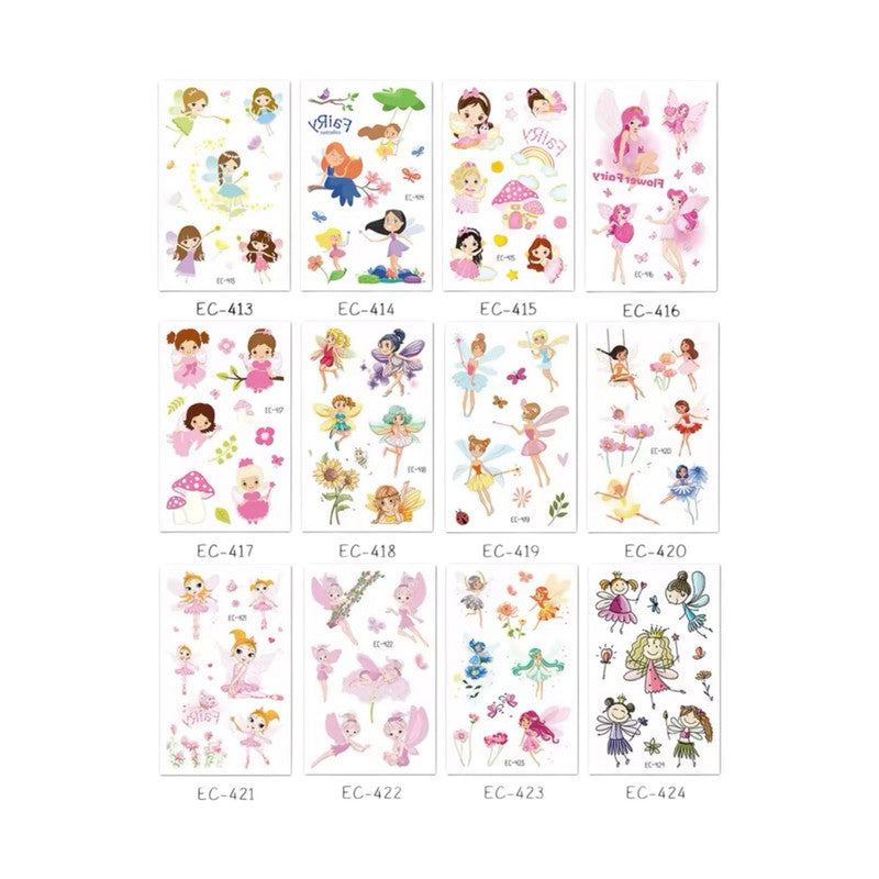 Fairy - Tattoos Stickers (8 Sheets)