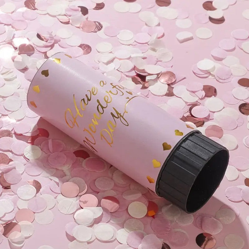 Confetti Tube Pink