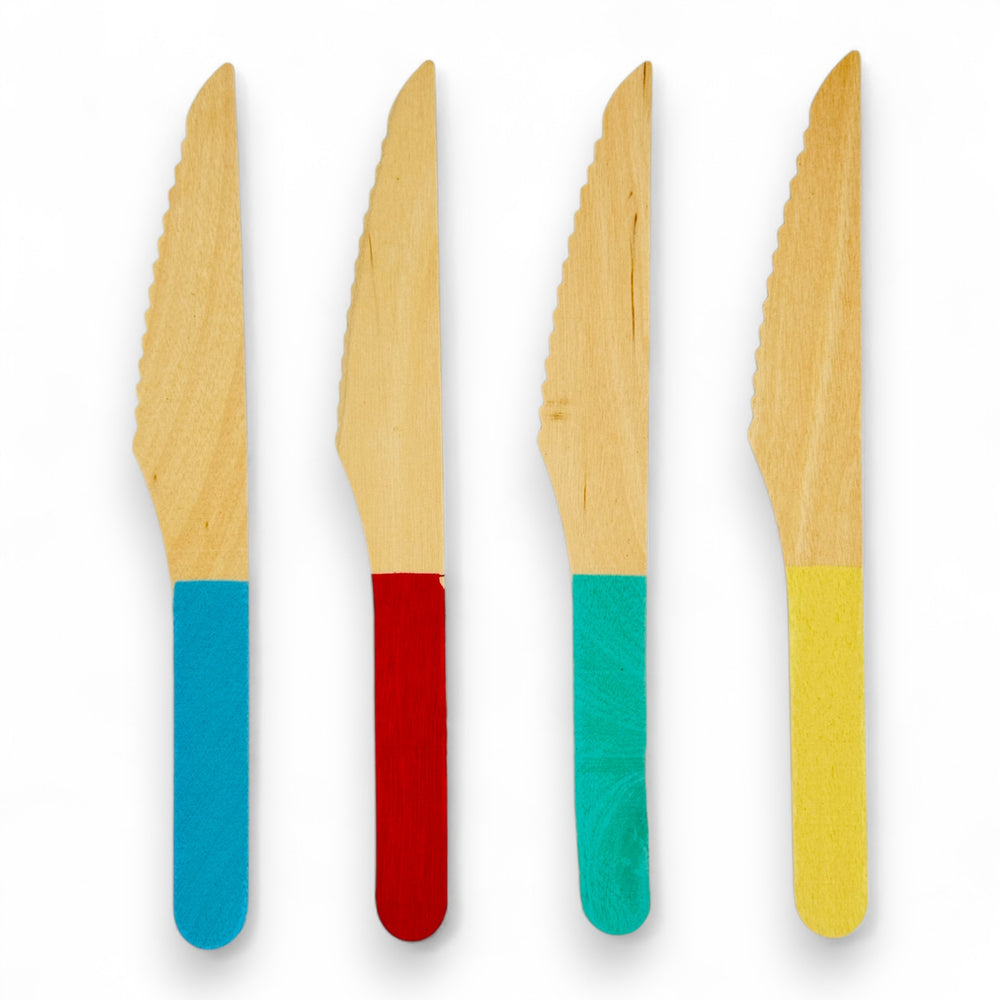 Racing Cars 8Sets Wooden Cutlery