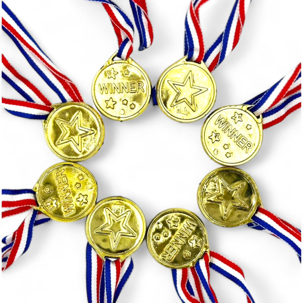 Racing cars - Golden Medals (8pcs)