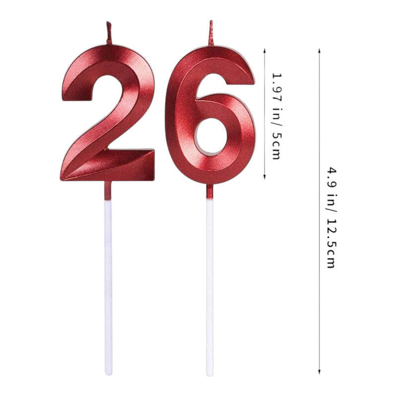 Superhero - Number Candles