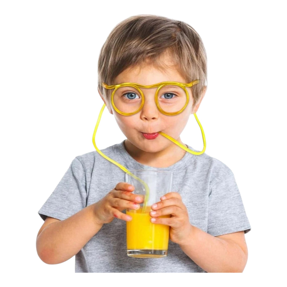 Science Lab - Multicolored Straw Glasses (10pcs)