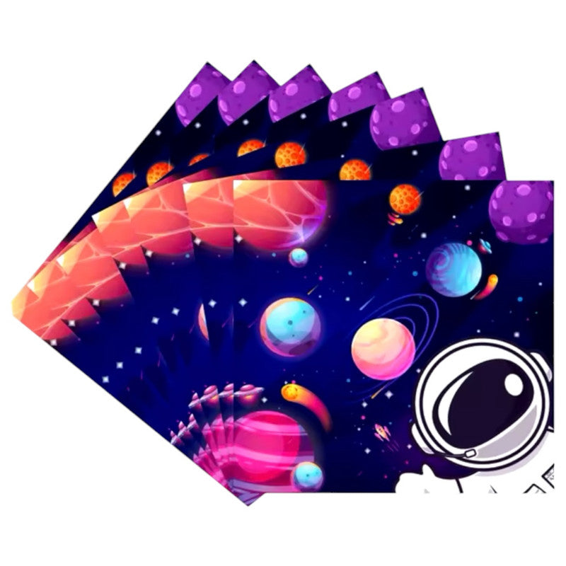 Space napkins, 20 pcs