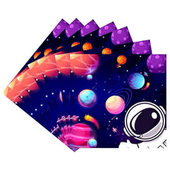 Space napkins, 20 pcs