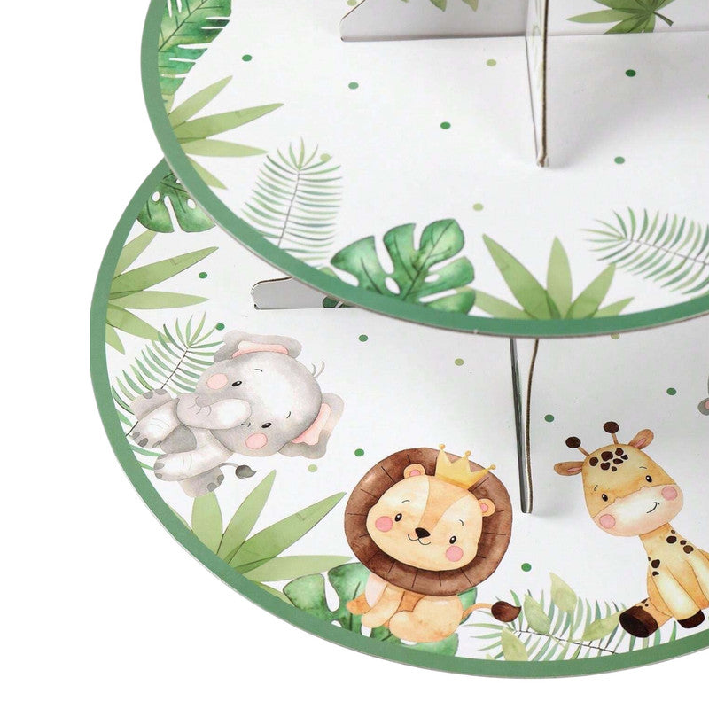 Safari - Cupcake Stand (3-Tier)