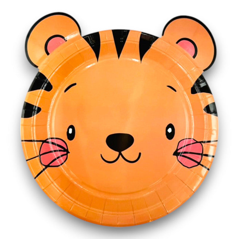 Safari 6Pcs Animals Shaped Plates 9inch