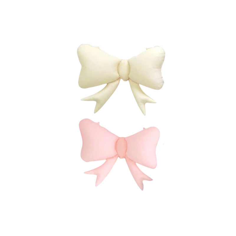 Tea Party - White and Pink Bow Balloon (4pcs)