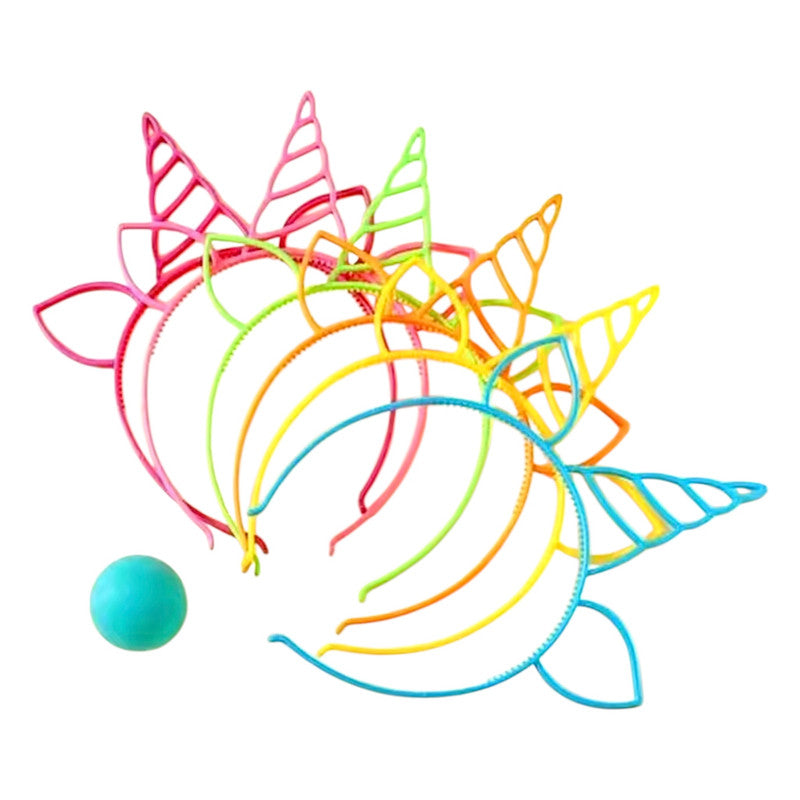 Unicorn - hair headbands (8pcs)