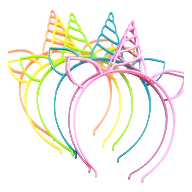 Unicorn - hair headbands (8pcs)