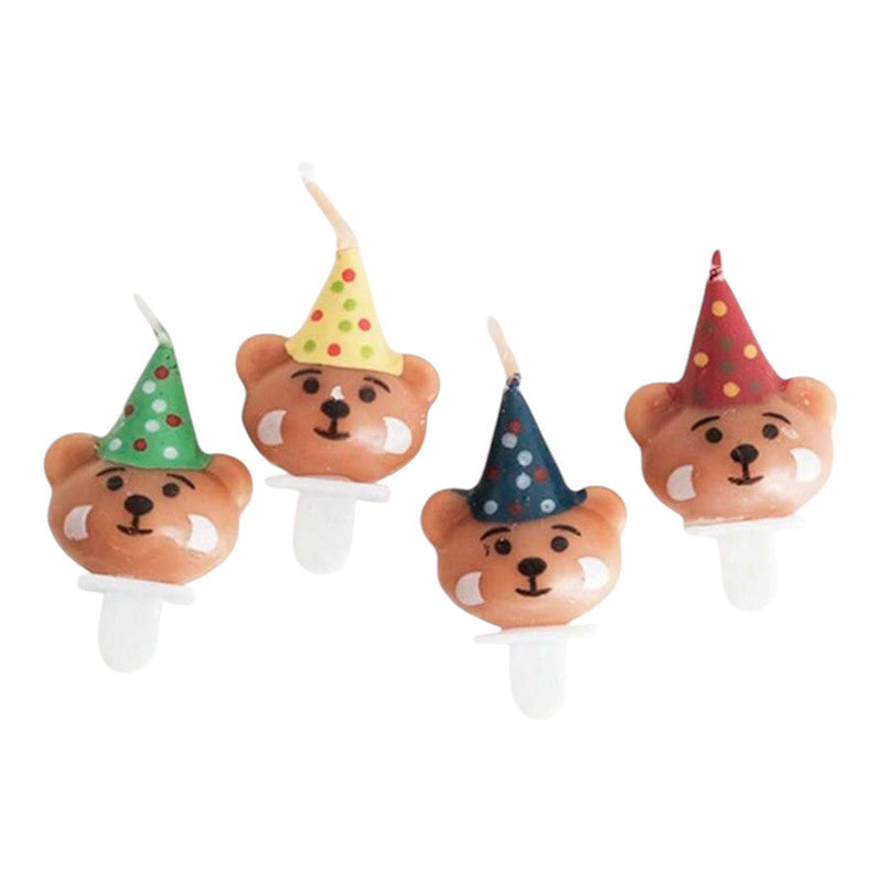 Woodland - Bears Candles (4pcs)