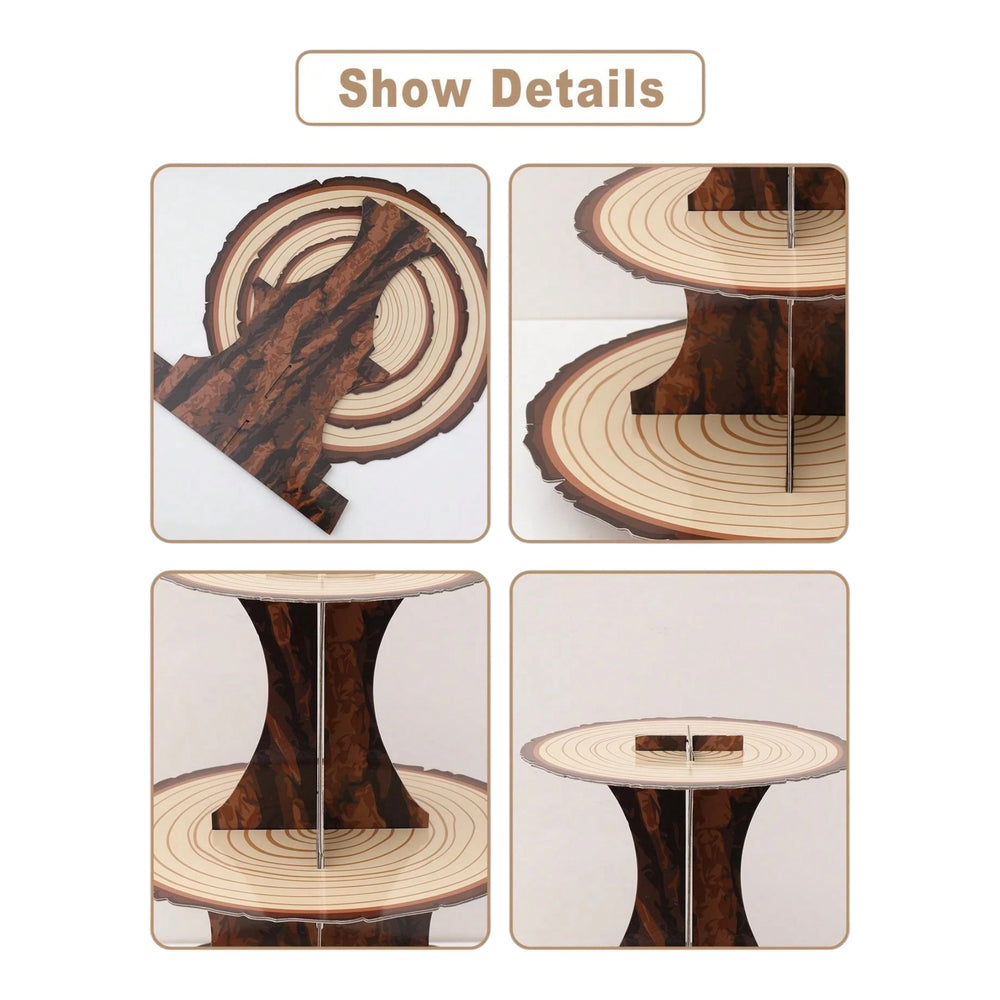 Woodland - Cupcake Stand (3-Tier)
