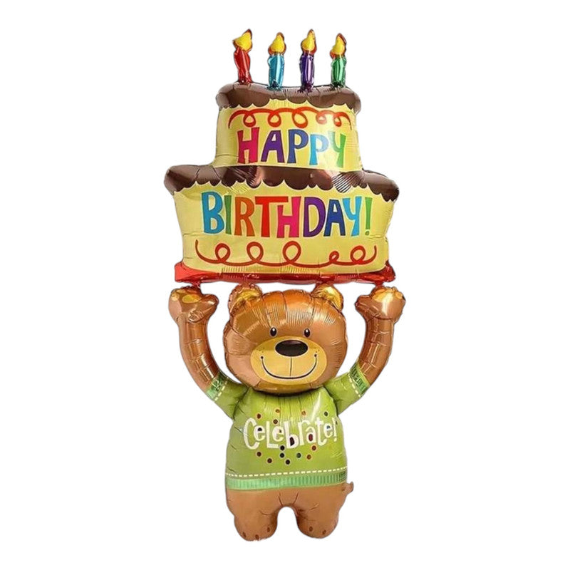Woodland - Birthday Bear Balloon