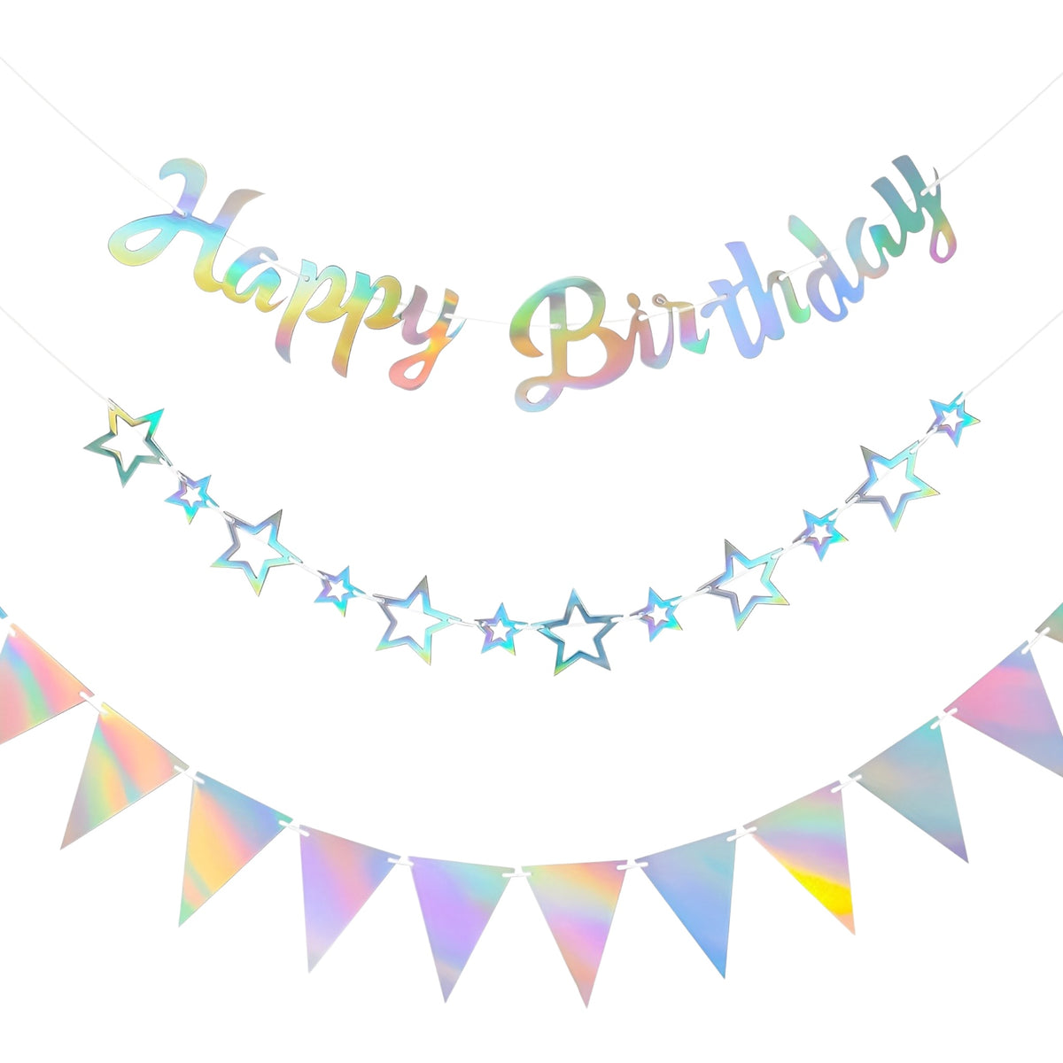 Kpop Holographic Banner