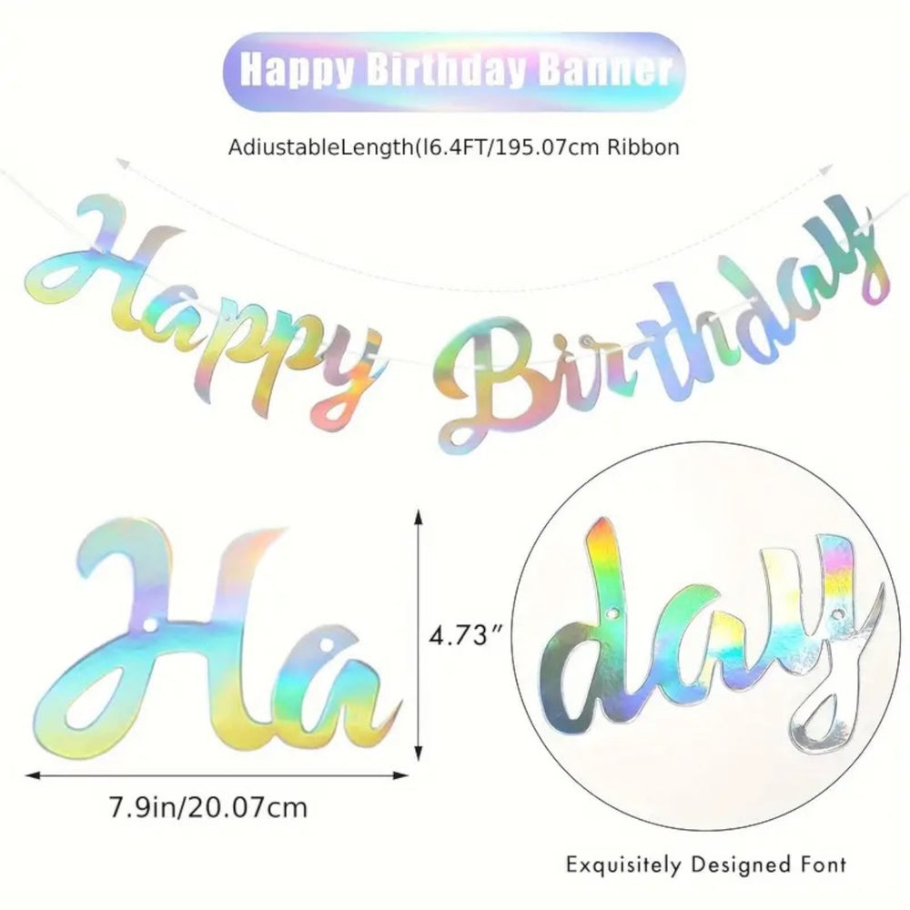 Kpop Holographic Banner