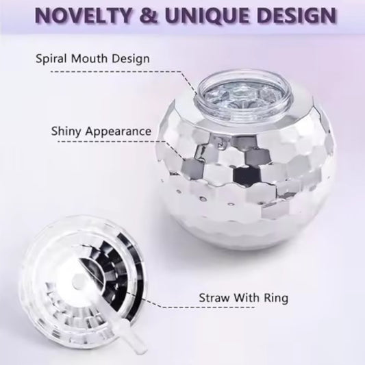 Kpop 4Pcs Disco Ball Cups 500ml